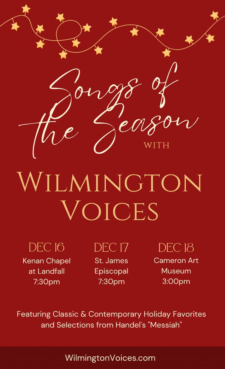 Wilmington voices holiday poster jpg 768x1256